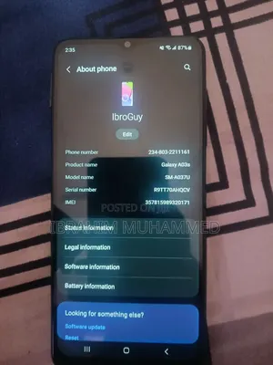 Samsung Galaxy A03s 32 GB Black