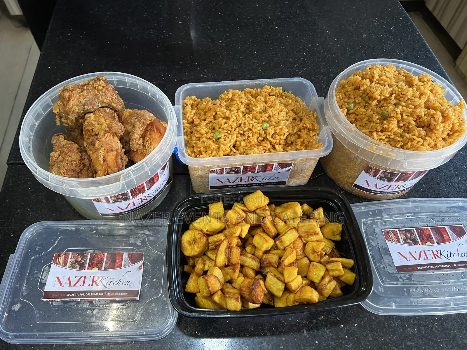 Fresh Nigerian Food Bowls in Lagos