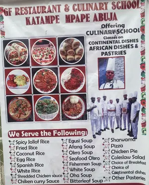GF Restaurant & Culinary School Katampe
