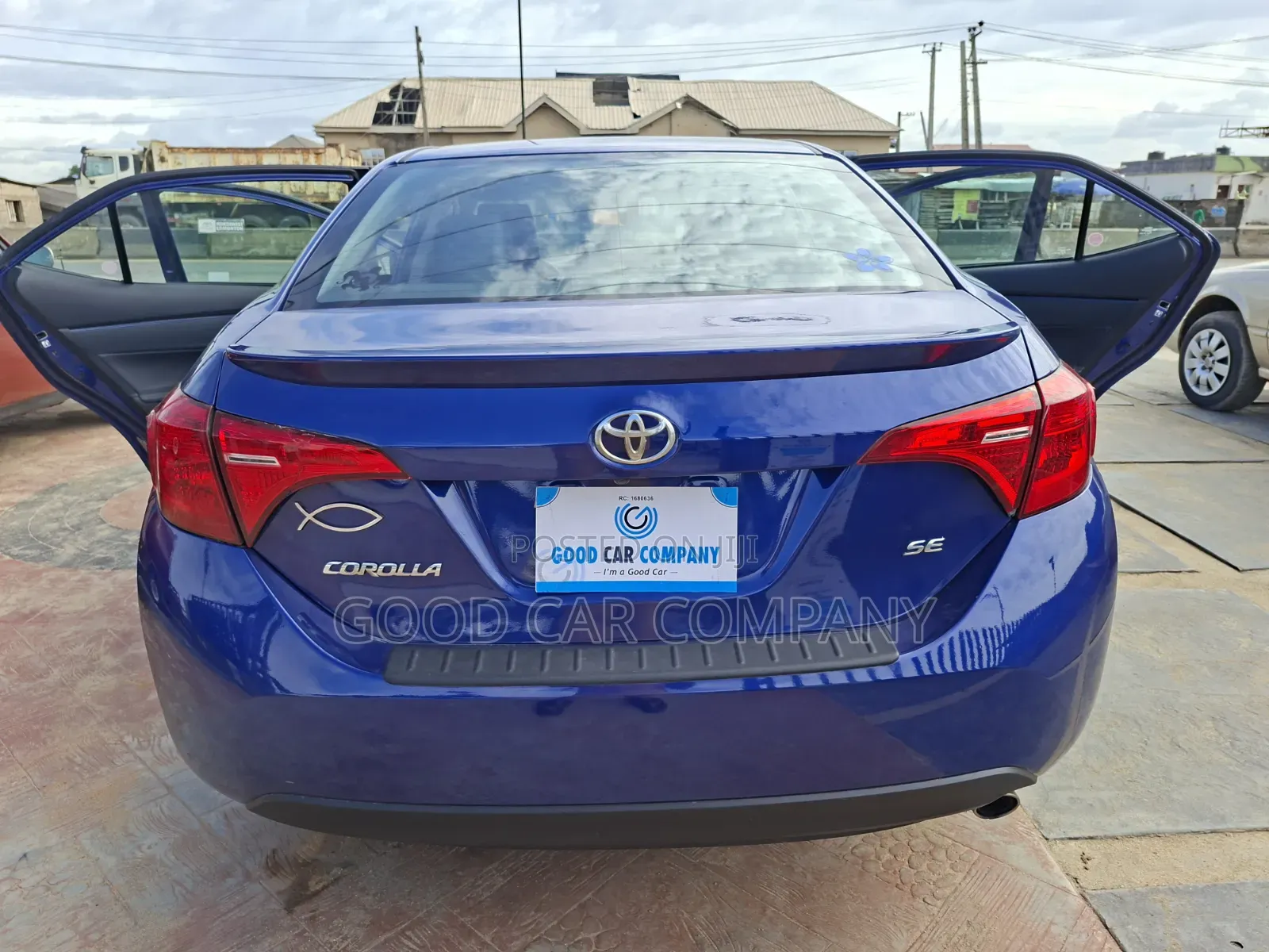 Toyota Corolla 2017 Blue
