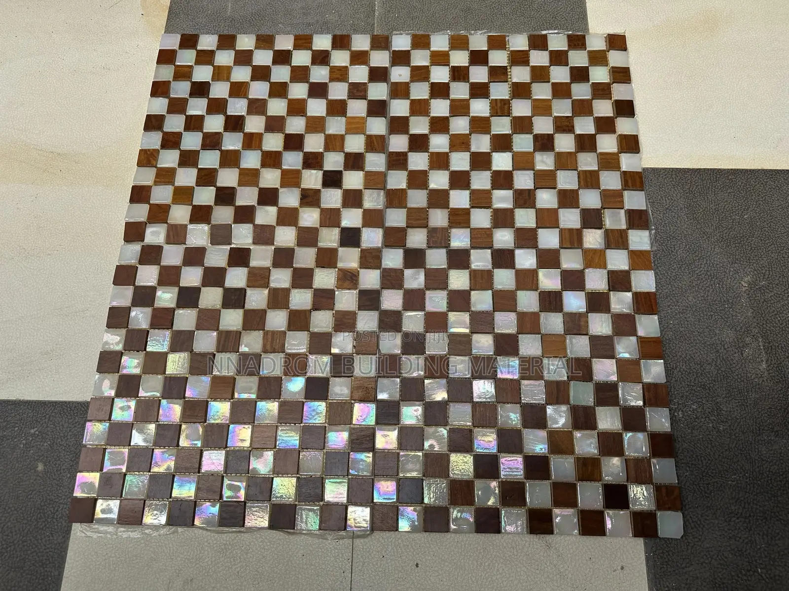 Wooden Draft Mosaic