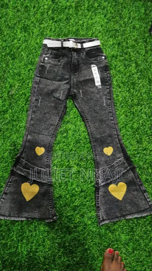 Girl's Palazo Jeans