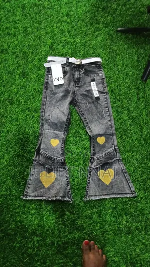 Girl's Palazo Jeans