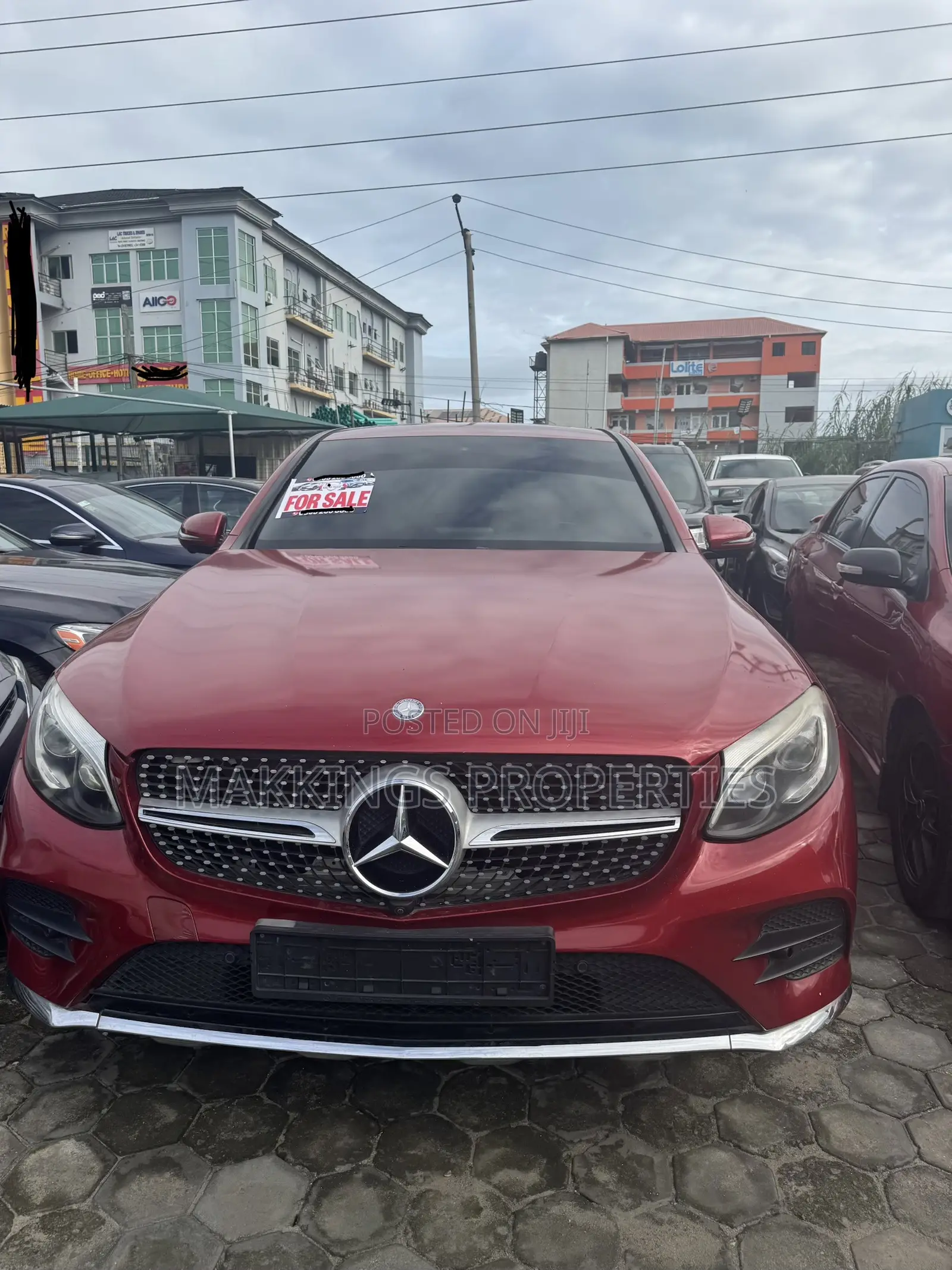 Mercedes-Benz C250 2017 Red