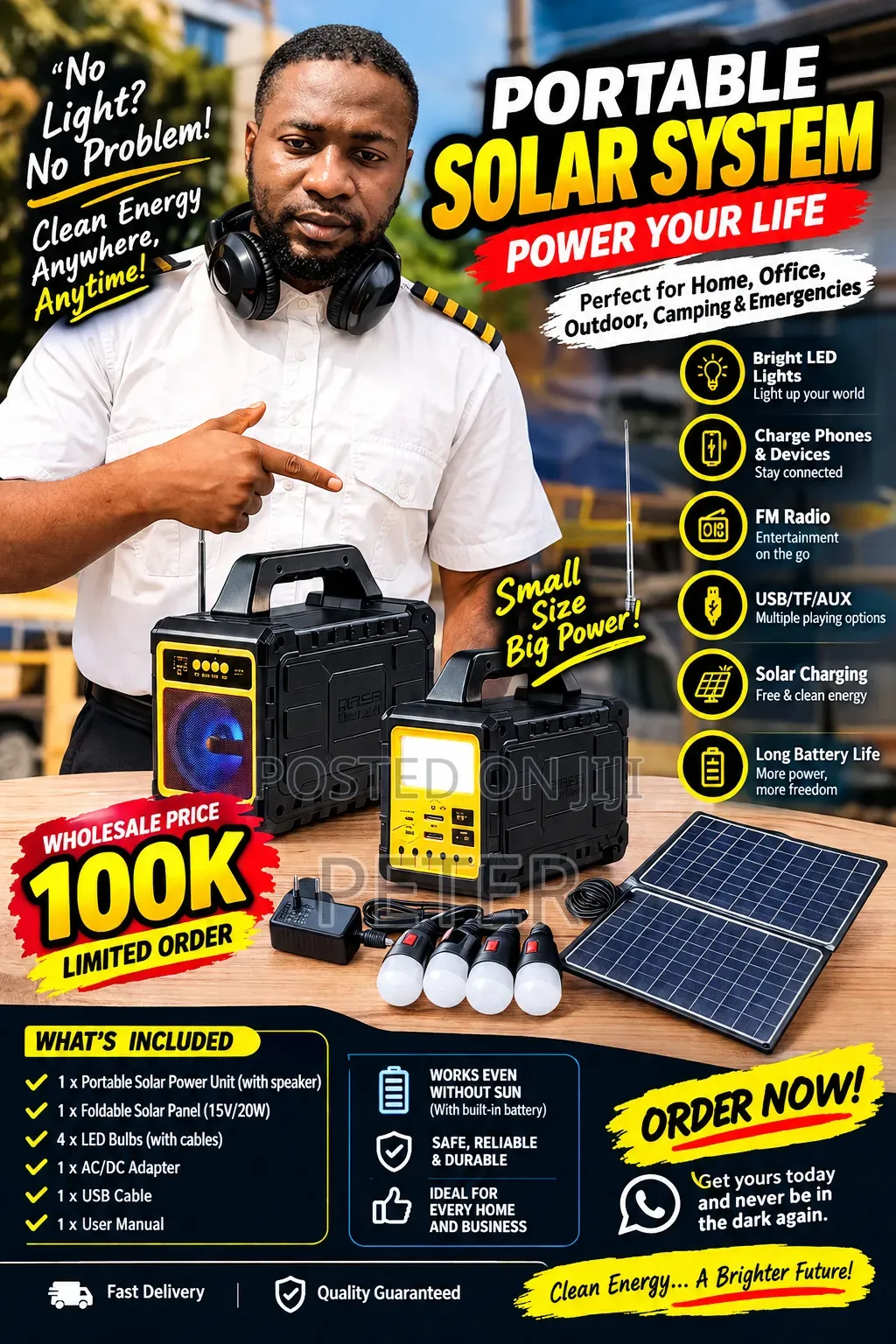 Solar Portable Qasa