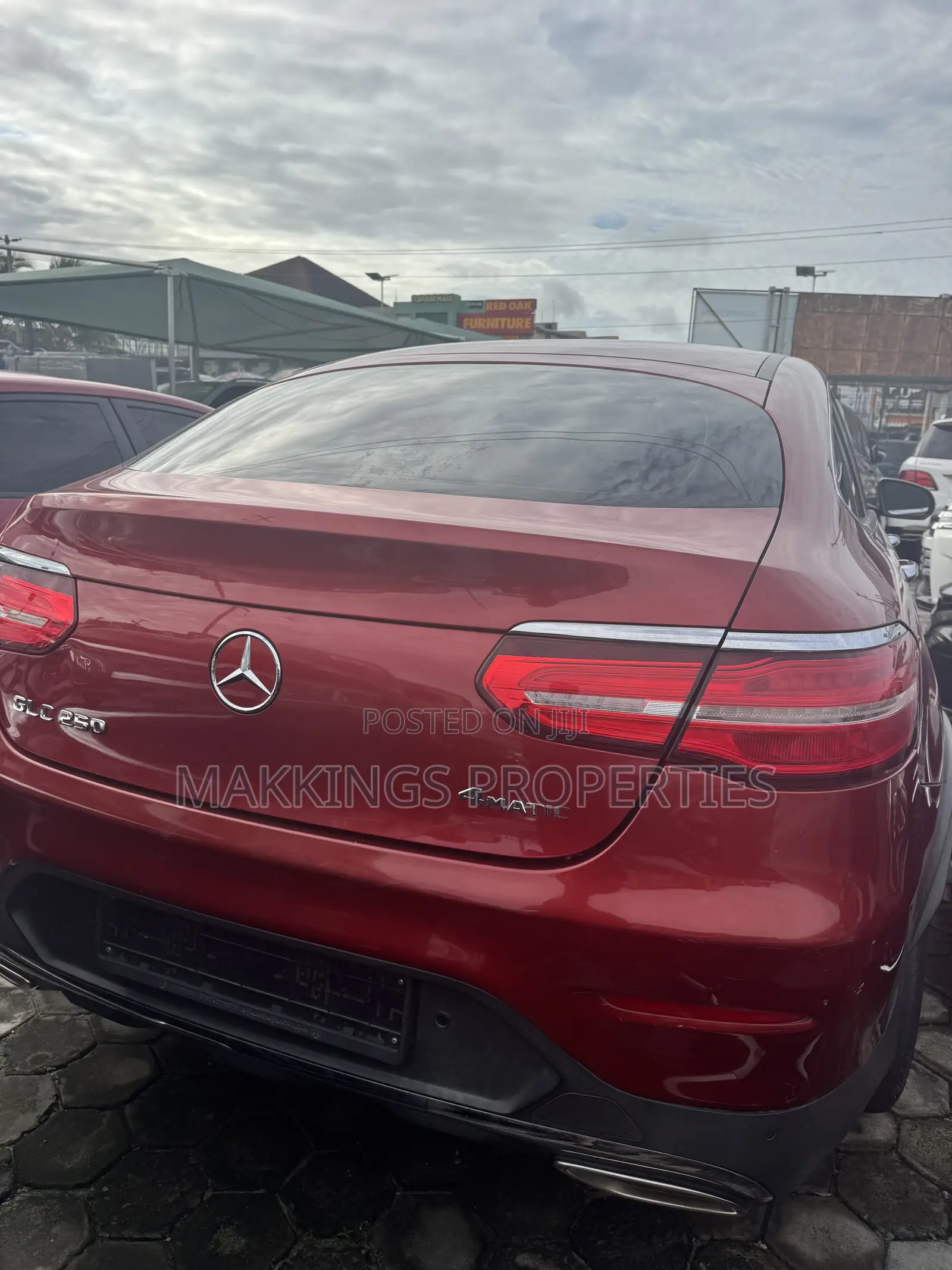 Mercedes-Benz C250 2017 Red