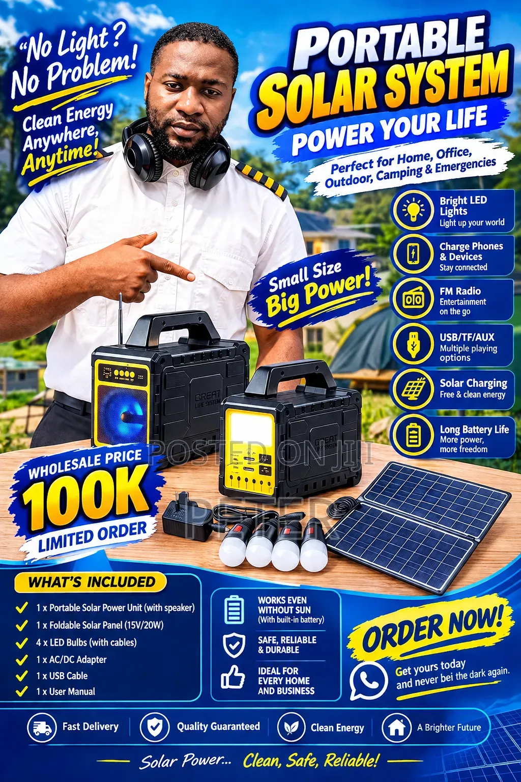 Solar Portable Qasa
