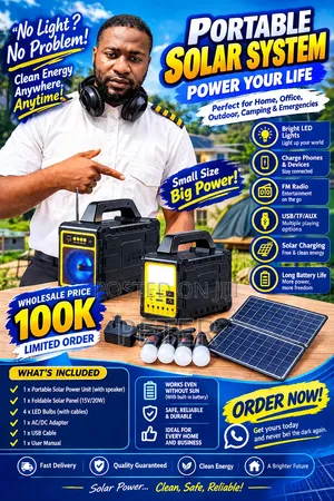 Solar Portable Qasa