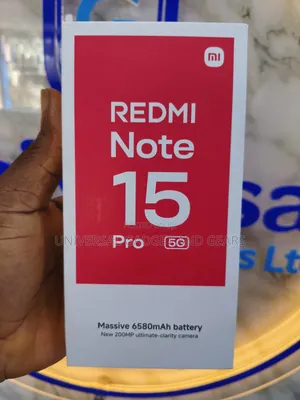 New Xiaomi Redmi Note 15 Pro 256 GB Black