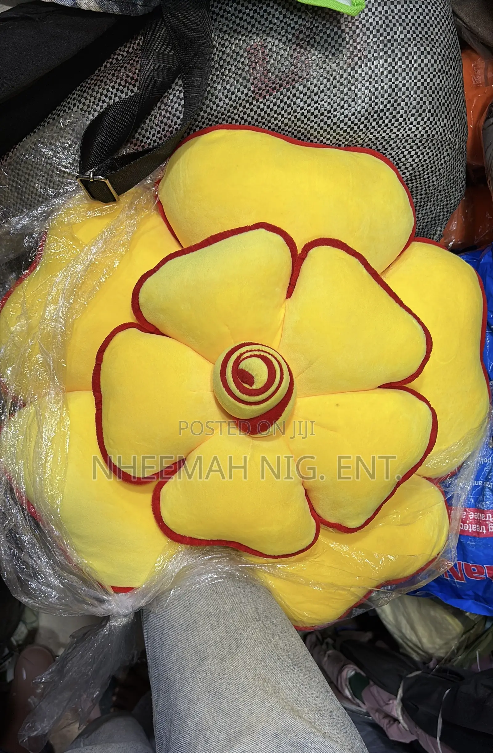 Fluffy Imported Throw Pillow