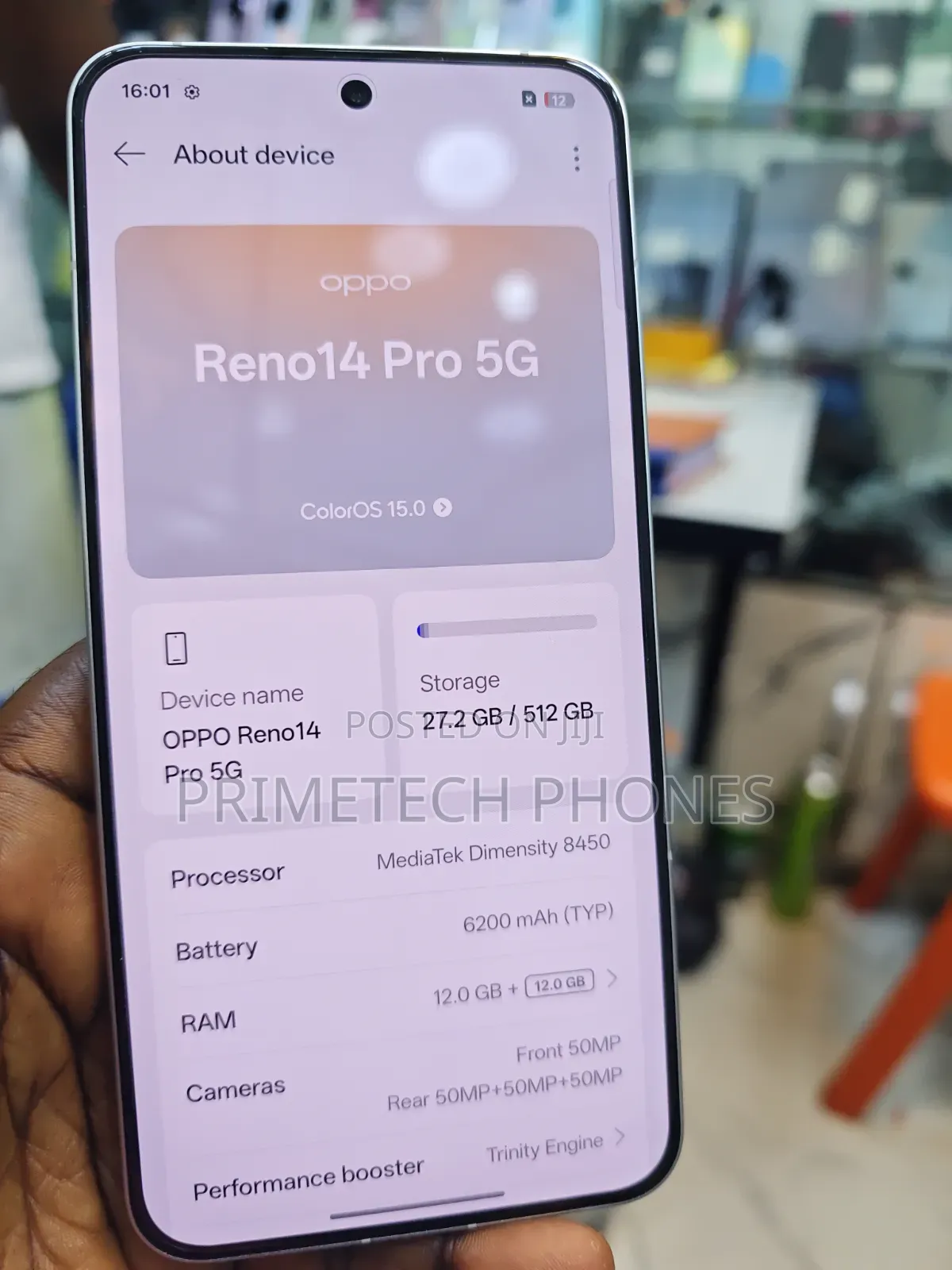 Oppo Reno14 Pro 5G 512 GB White