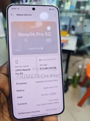 Oppo Reno14 Pro 5G 512 GB White