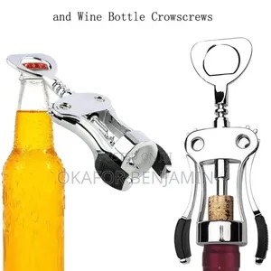 High Quality Stainless Steel Wine & Bottle Opener