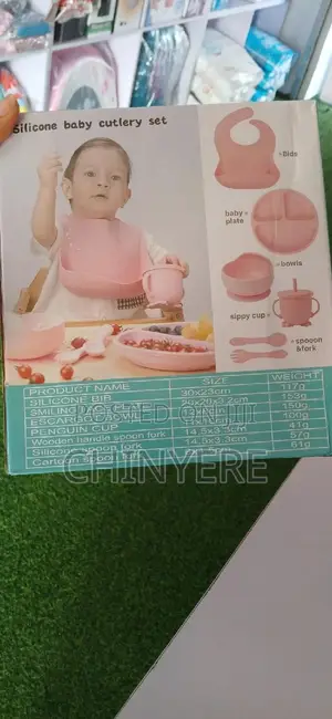 Baby Silicone Cutlery Set