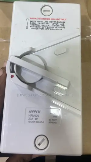 Original Hepol 20A 4- Pole Isolator