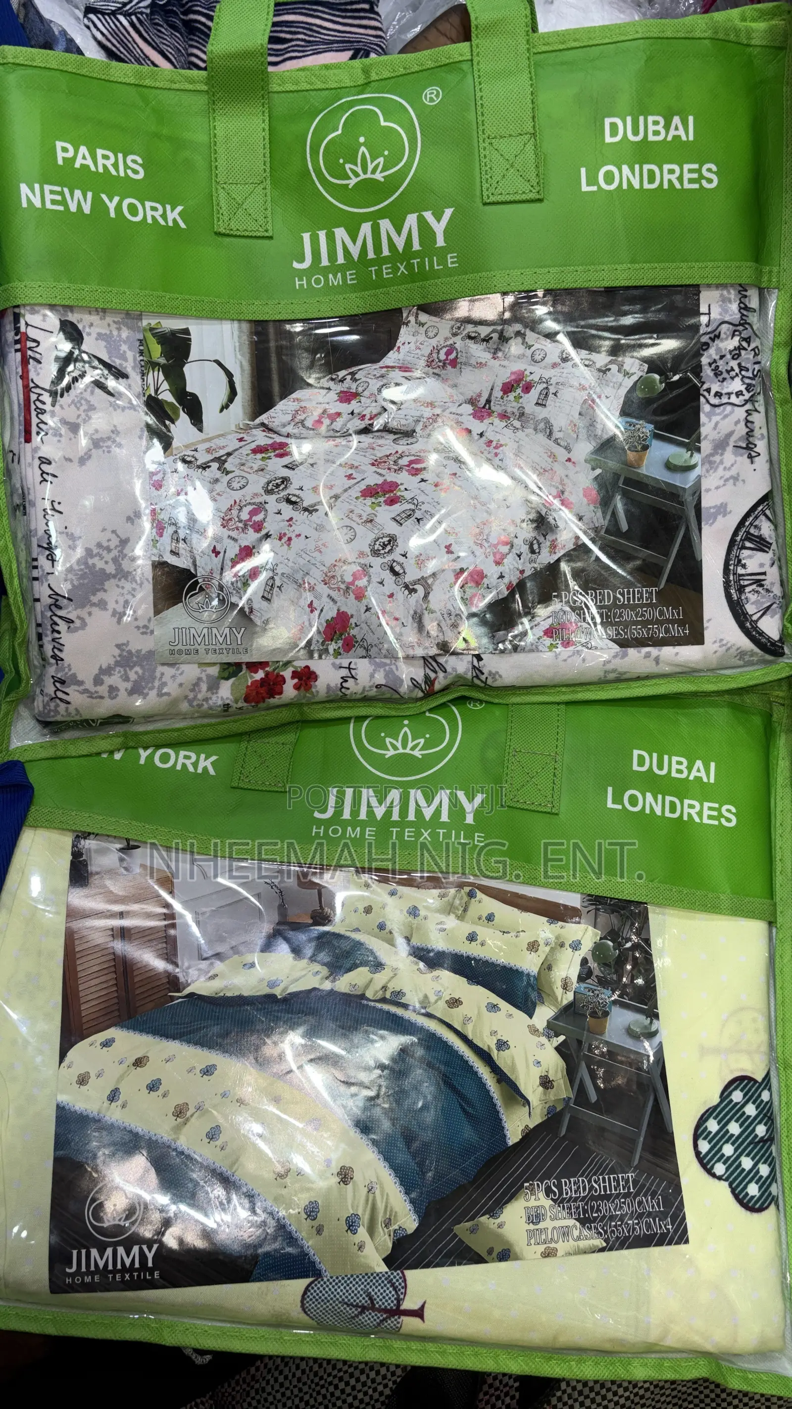 Imported Bedsheets and Pillow Case