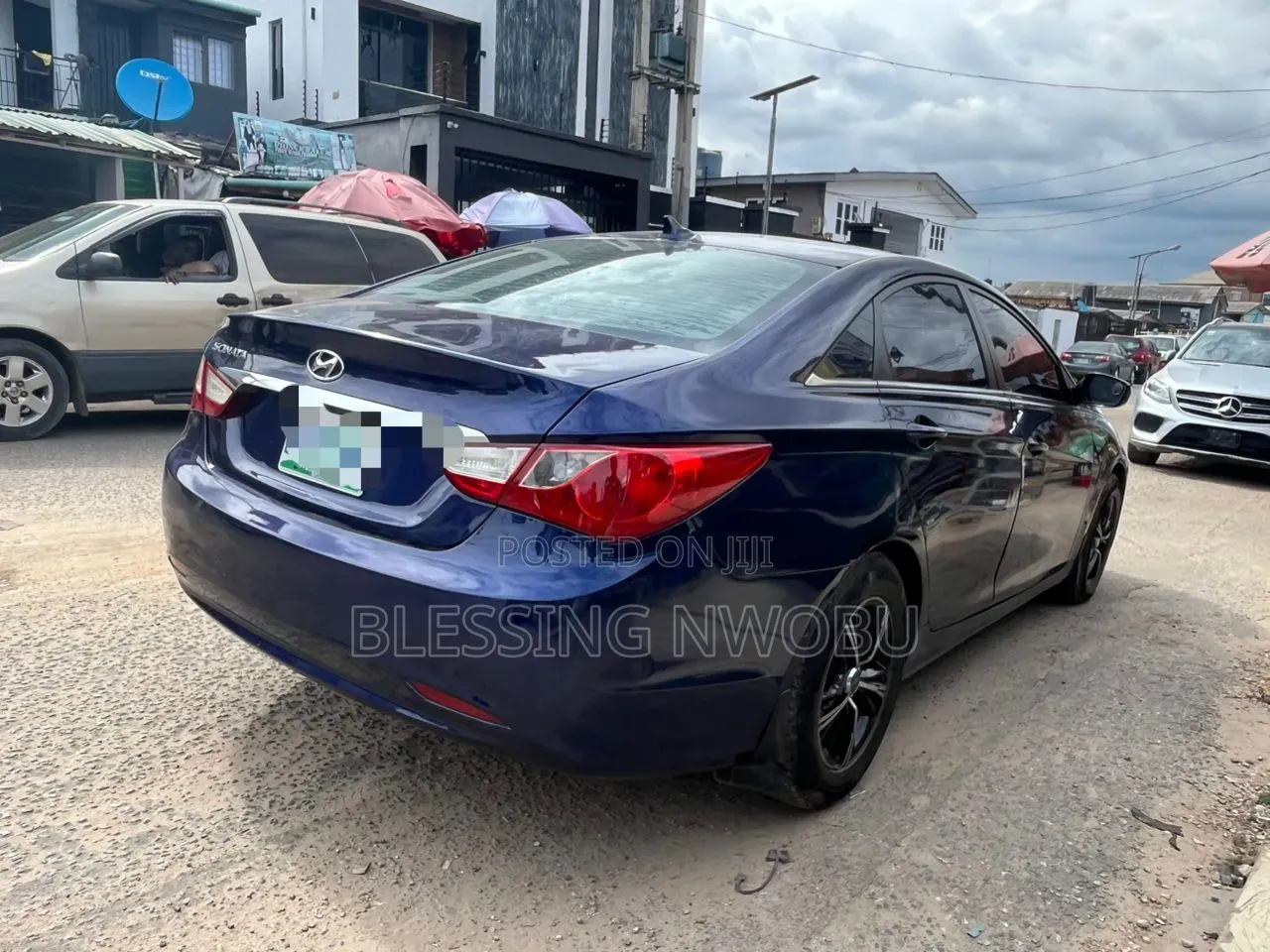 Hyundai Sonata 2013 Blue