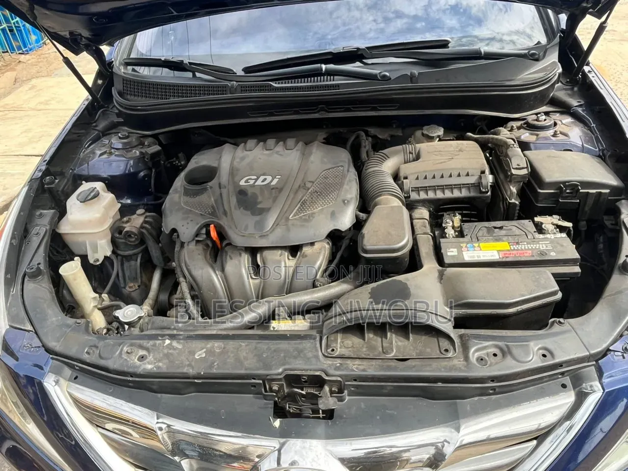 Hyundai Sonata 2013 Blue