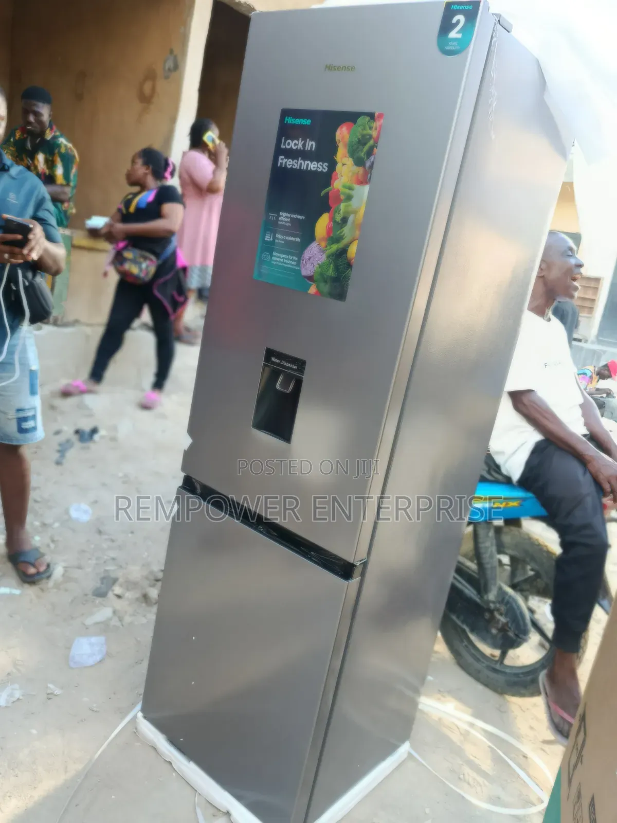Original Hisense Refrigerator 35DCB With Dispenser