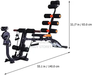 Seven Pack Exercise and Fitness Machine