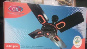 Ox Ceiling Fan 24inch, 4 Short Blade
