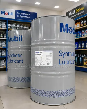 208Litre Drum of Mobil SHC 632 Synthetic Gear and Bearing Oil.