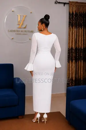 White Wrap Dress