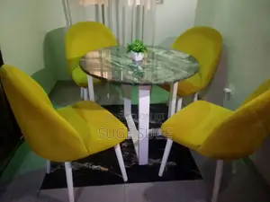 Neatly Used Marble Dinning Set