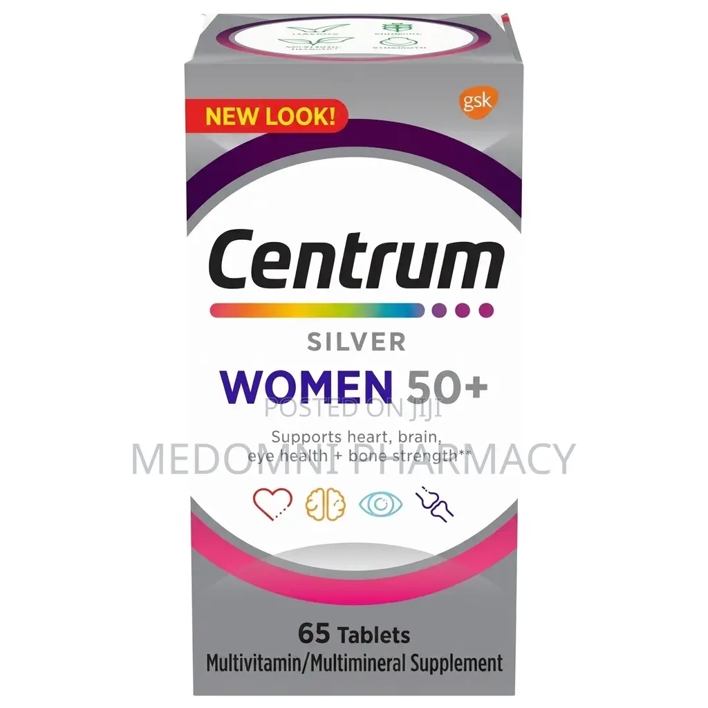 Centrum Silver Women 50+ Multivitamin - 65 Tablets