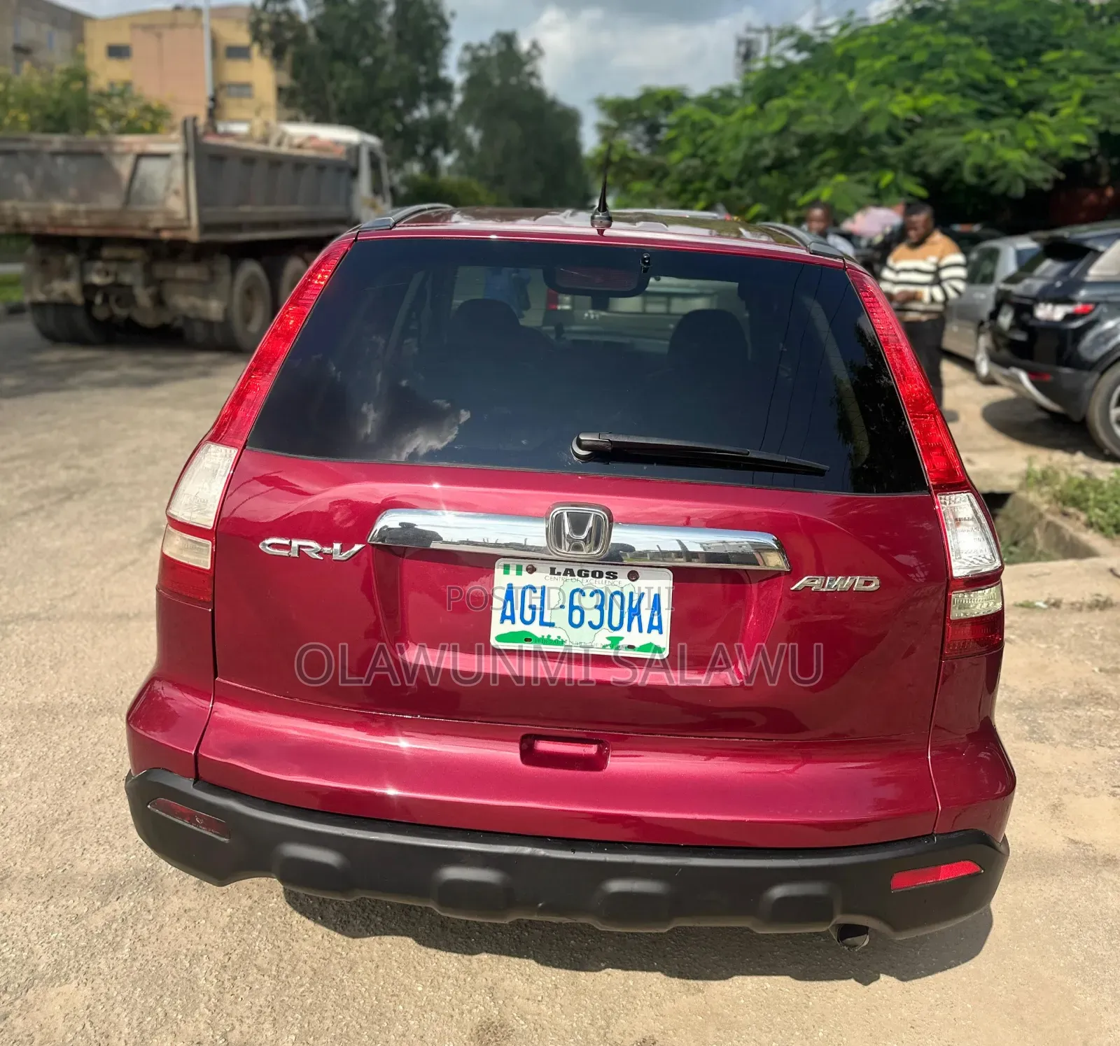 Honda CR-V 2008 Red