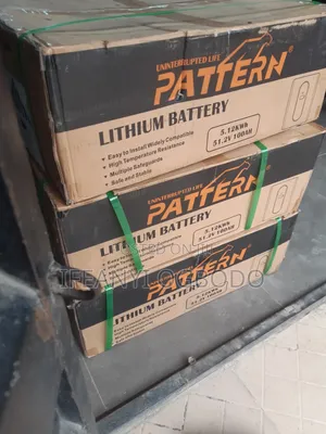 Pattern Lithium Ion Battery 5kwh 24v