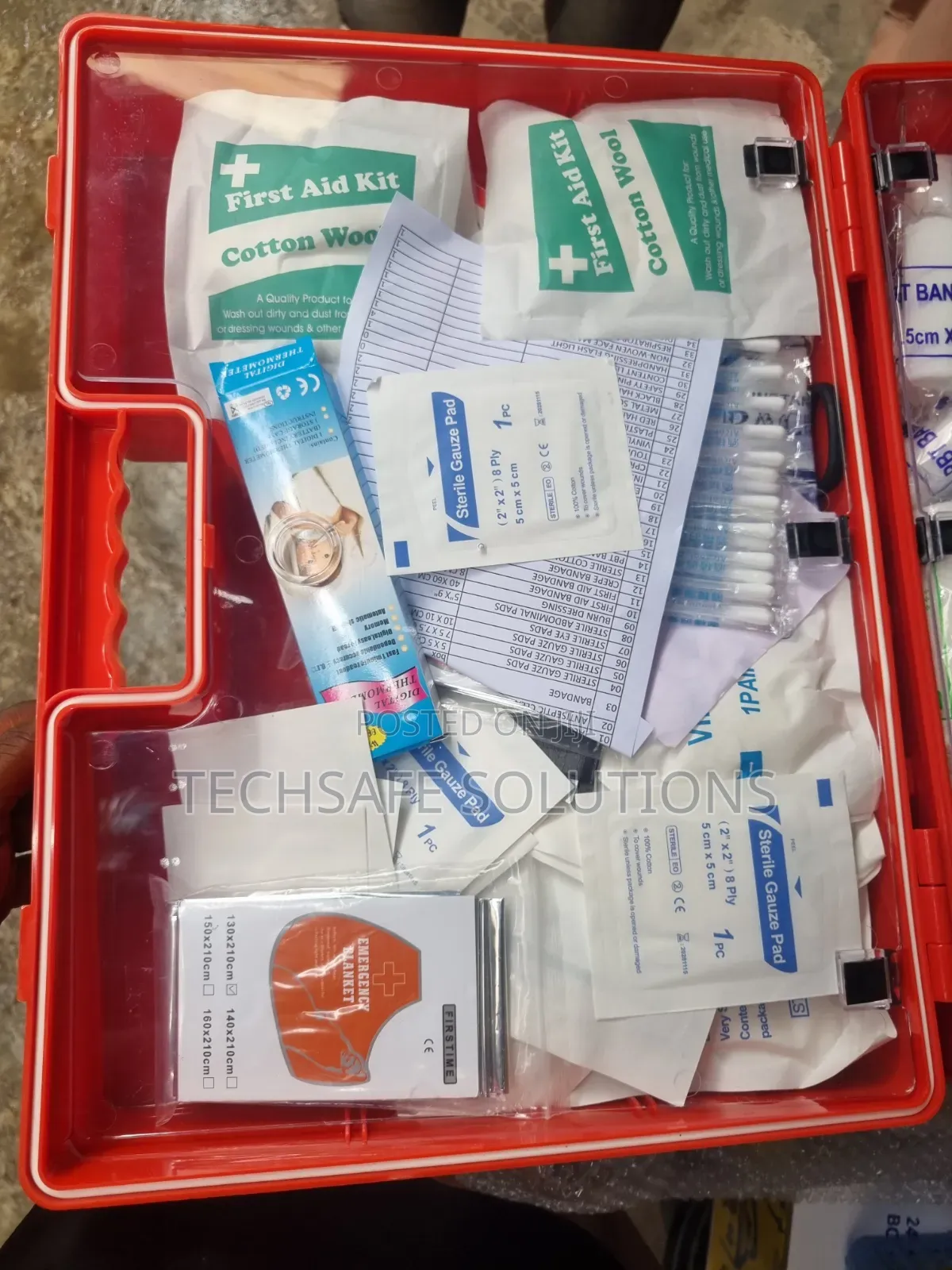 First Aid Box for 100 People