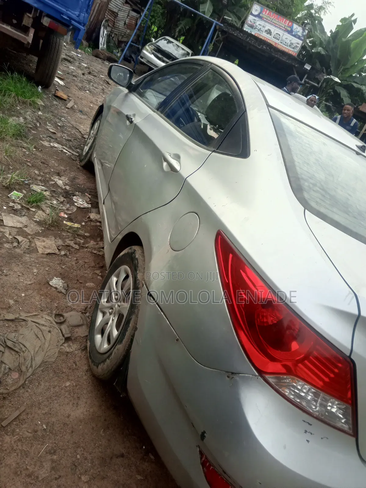 Hyundai Accent 2012 Silver