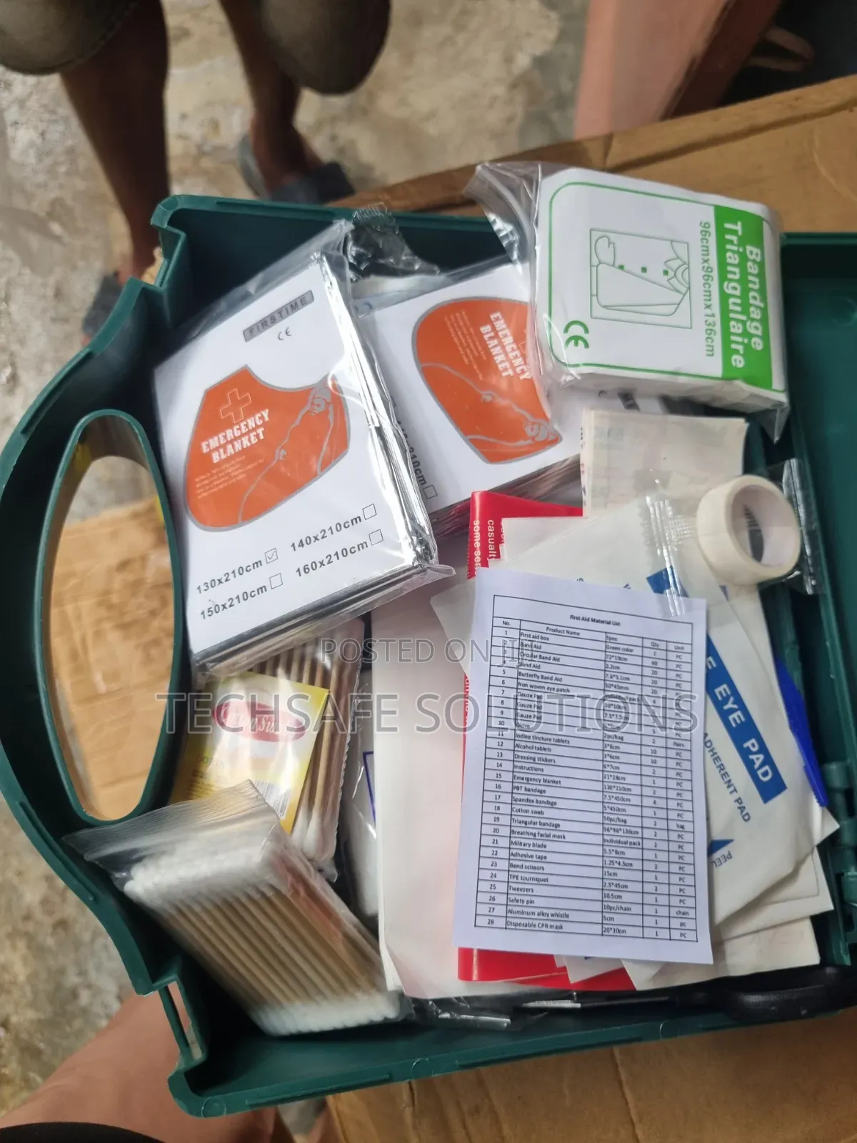 First Aid Box for 15 People