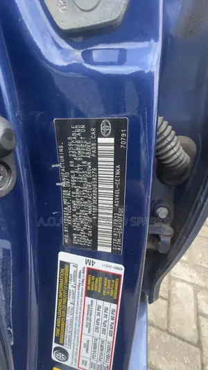 Toyota Camry 2011 Blue