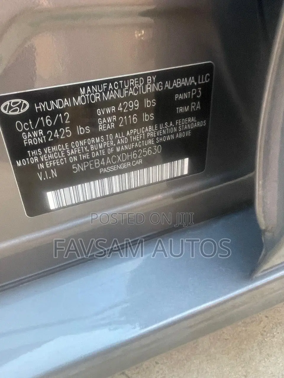 Hyundai Sonata 2013 Gray