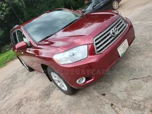 Toyota Highlander 2009 Red
