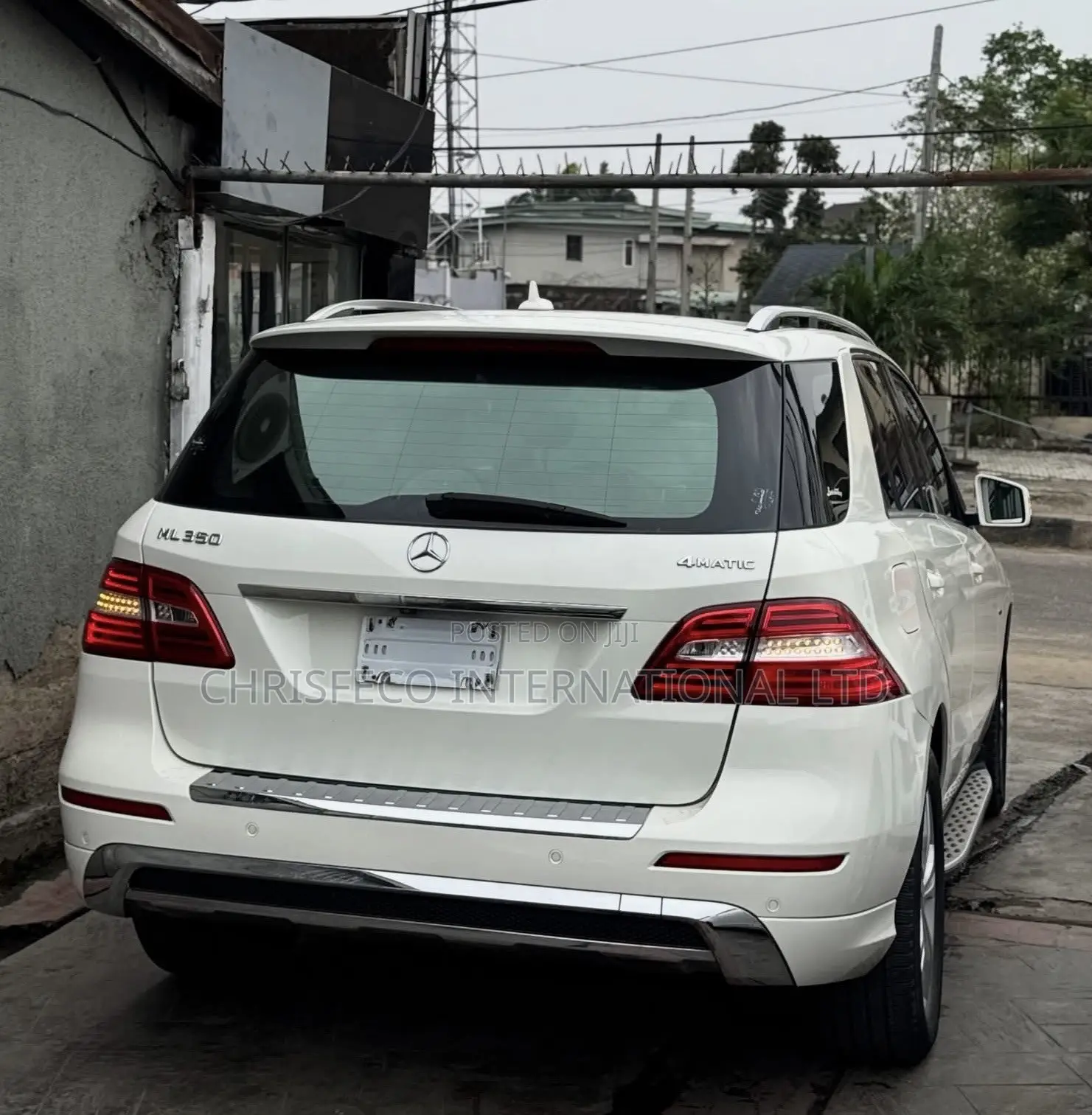 Mercedes-Benz M Class ML 350 4Matic 2013 White