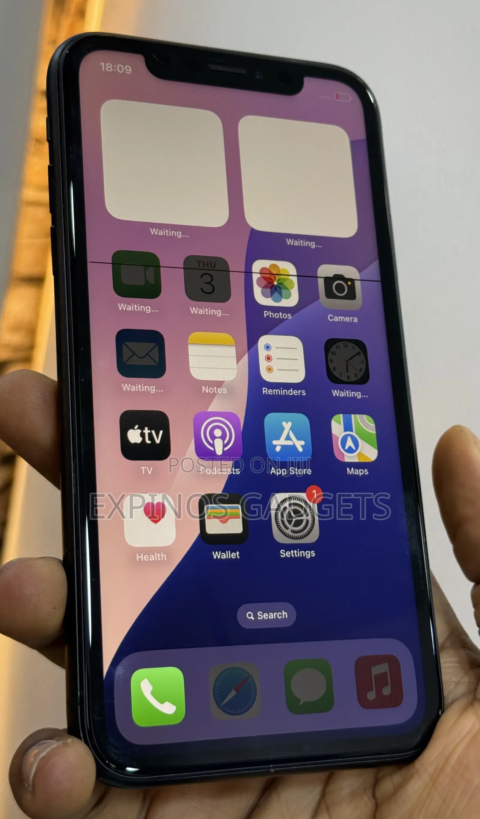 Apple iPhone XR 64 GB Black