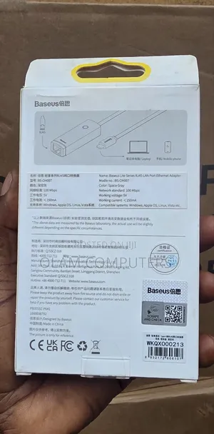 Baseus Airjoy RJ45 LAN Port Ethernet