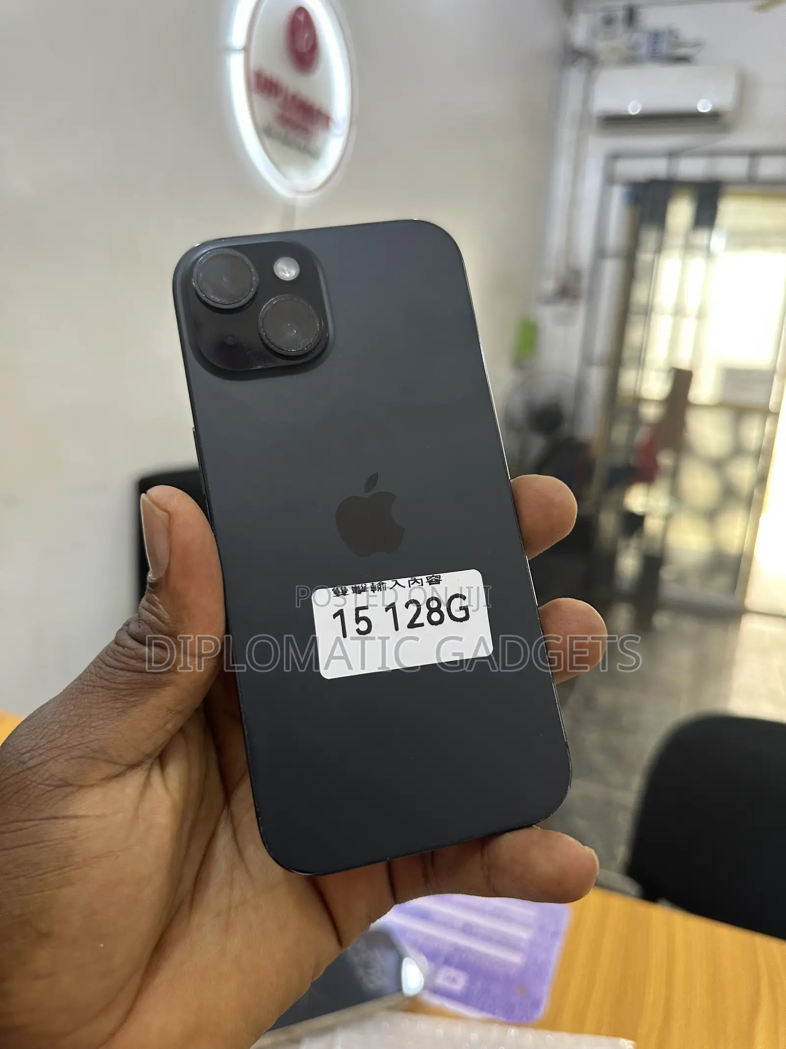 Apple iPhone 15 128 GB Black