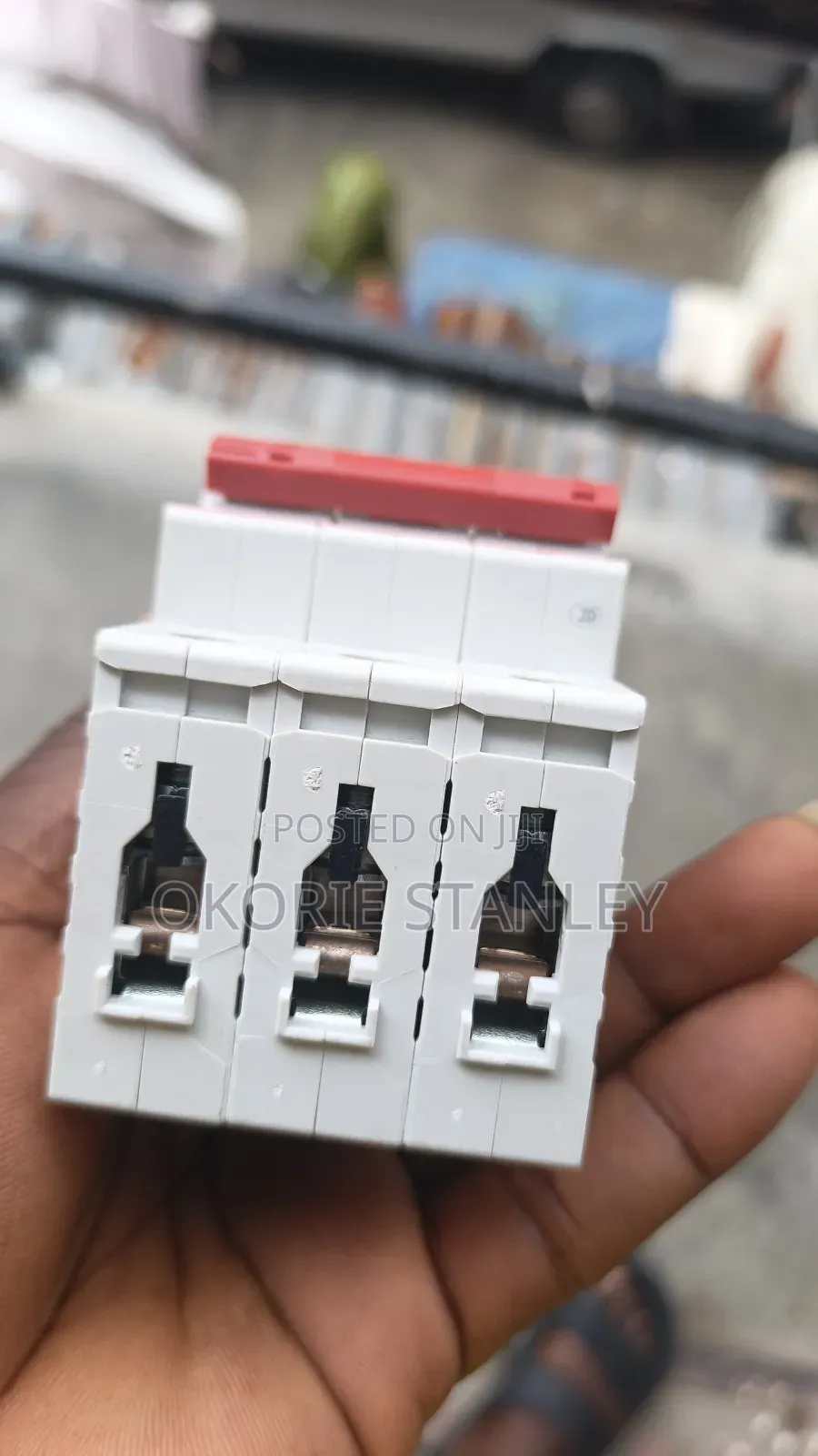 100amps  3pole ABB Main Switch