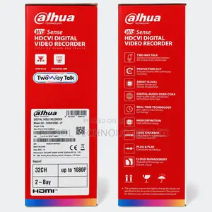 Brand New Dahua 32 Channel WizSense DVR XVR4232AN-I/T 2-Way Audio