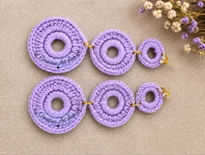 Beautiful Crochet Earrings