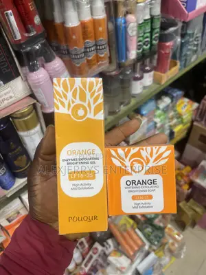 Orange Enzymes Exfoliating Brightening Gel and Soap. Price Per One