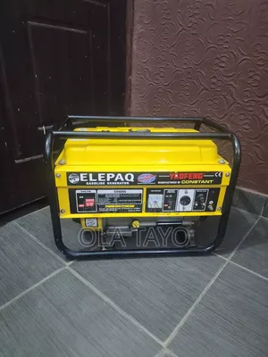4.5kva,  💯% Copper Elepaq Constant Generator