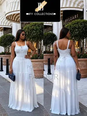 Women’s Elegant Long Sleeveless Maxi Dress