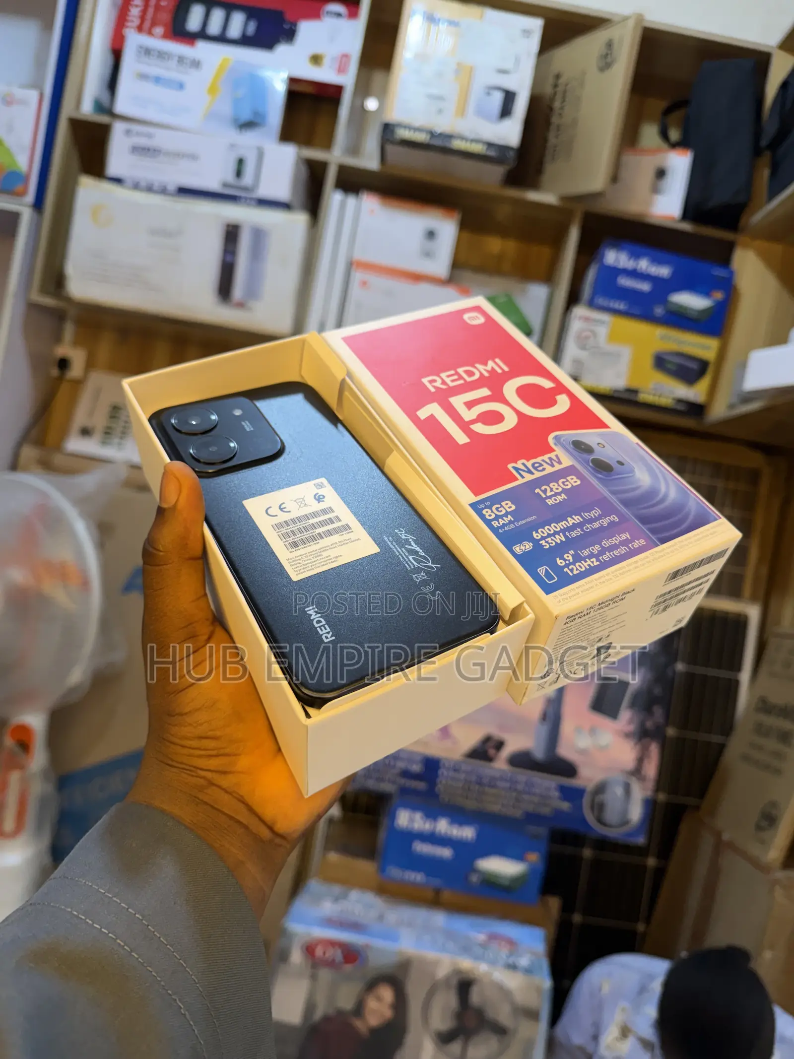 Xiaomi Redmi 15C 4G 128 GB Black