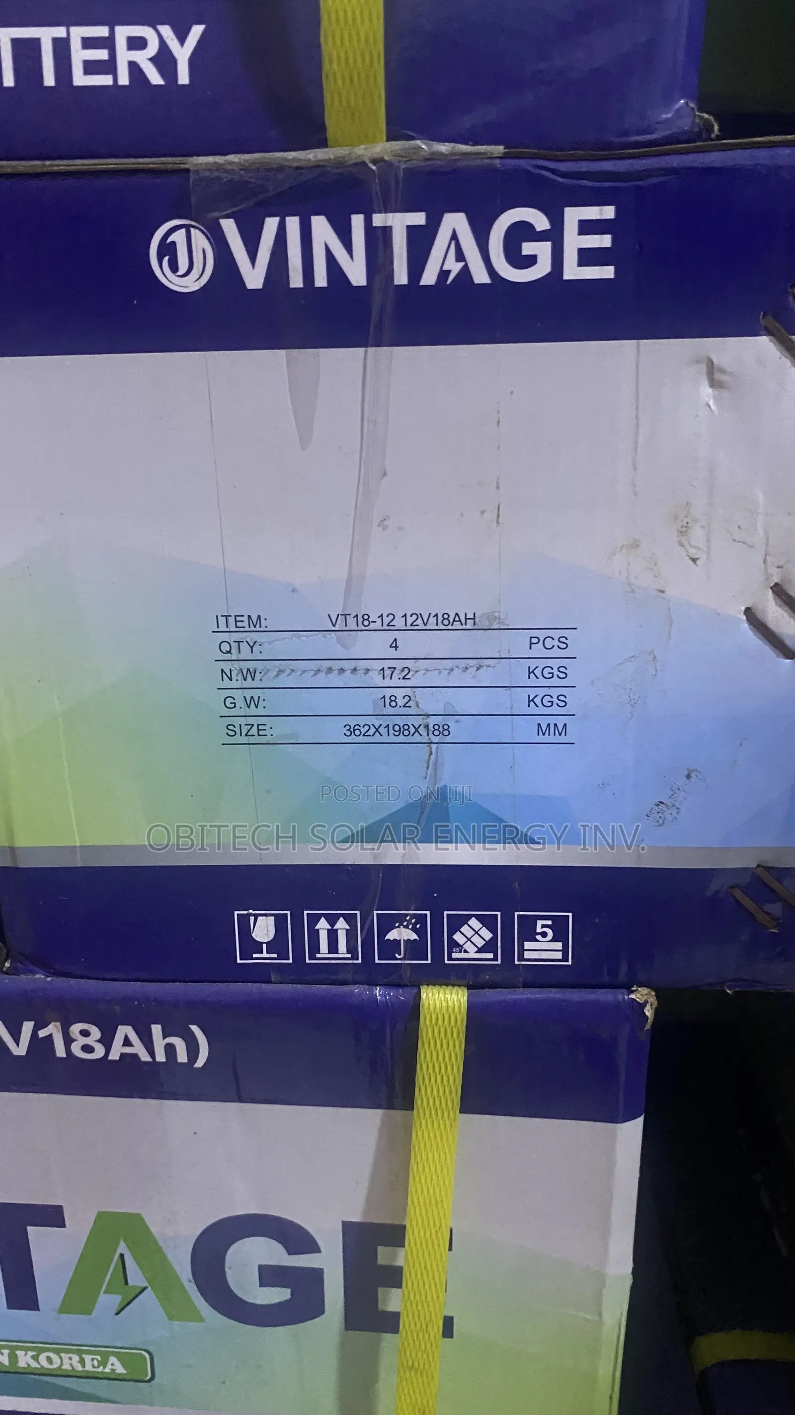 18AH 12V Vintage Deep Cycle Battery