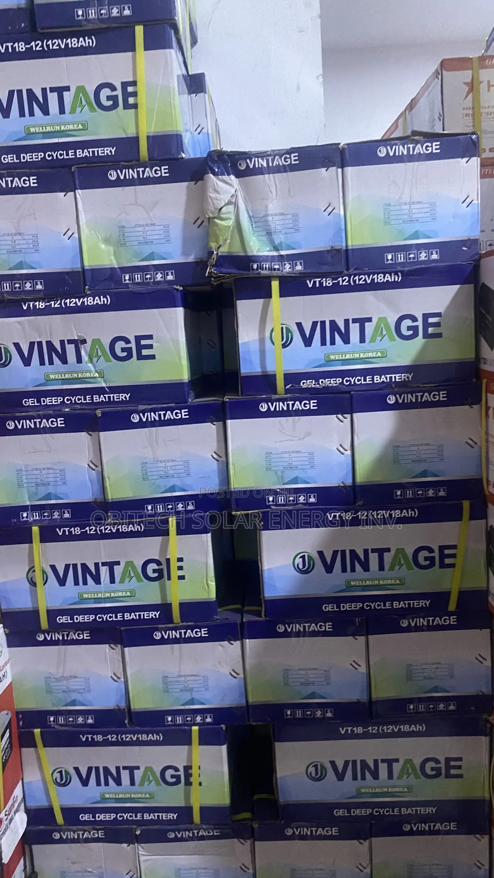 18AH 12V Vintage Deep Cycle Battery
